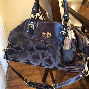 Coach cross-body bag in brown